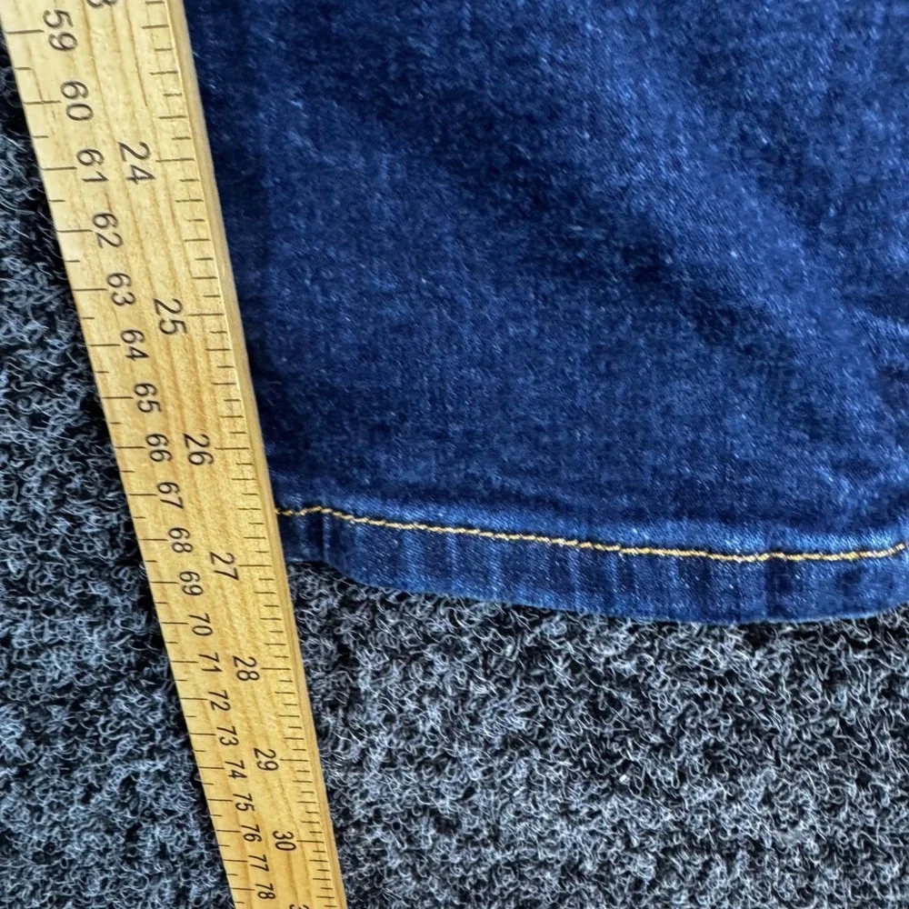 Boden Denim Skinny Jeans Womens 10R Dark Wash Blue Stretch Mid Rise Five Pocket